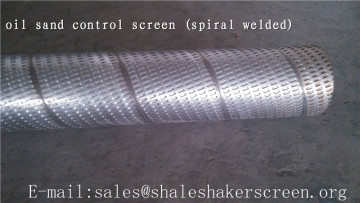 Hot sale sand control screen for oil well(bridge slotted screen)