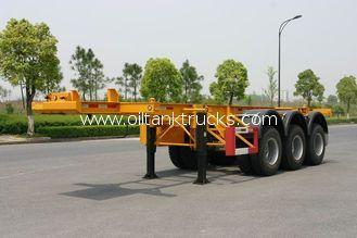 40ft Carbon-steel Skeletal Container Trailer Chassis (Rear