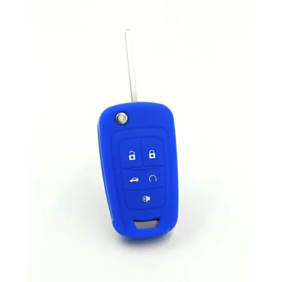 silicone car 5 buttons key shell for Chevrolet