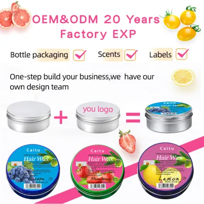 Long-Lasting Strong Hold Hair Pomade Wax - Personalized Styling Hair Wax