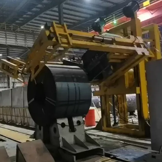Flexible Moving Strapping Machine for Steel Coils