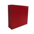 Wholesale Red Leatherette Paper Box with Foam