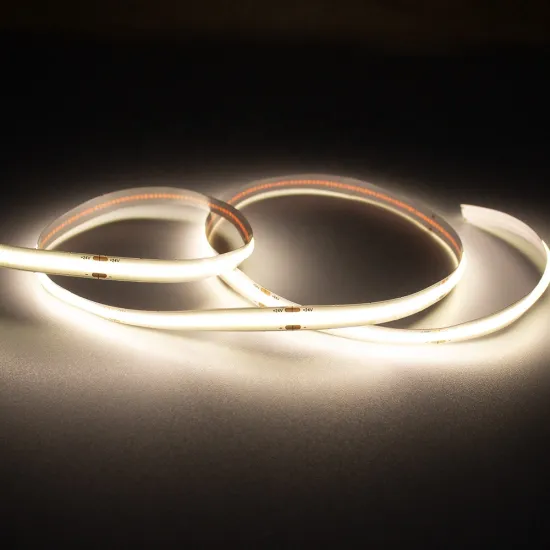 Custom Cuttable Flexible Aluminum Profiles Smart LED Strip Light 24V COB SMD Waterproof