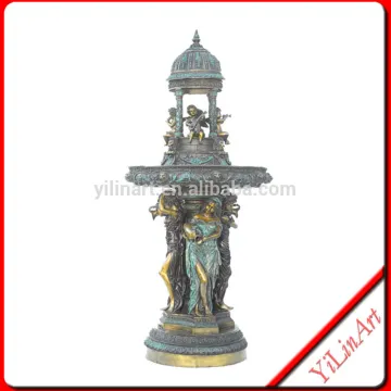 Bronze Woman And Baby Fountain Statue YL-K129