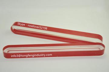 One-way borosilicate gauge glass for boiler