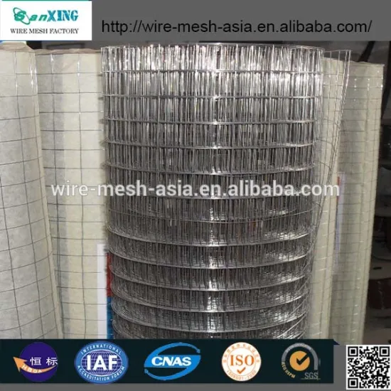 Hot dipped galvanized welded wire mesh for building material