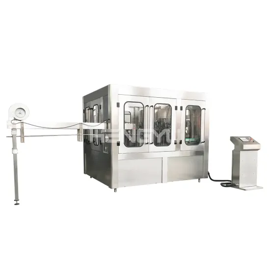 Automatic Small Water Bottle Filling and Sealing Machine with Drinking Straw Bottles