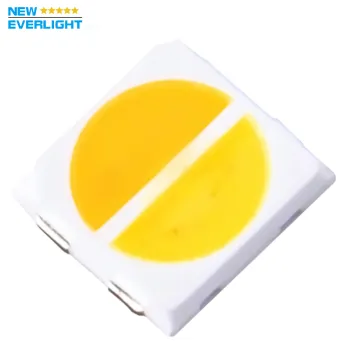 Stable Quality Bicolor 3030 SMD LED - 2700K+6000K, High Thermal Conductivity, and High Light Transmittance (0.5W/1W)