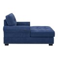 Sala de estar Chaise Silla Tufted Chaise Lounge Durmiente