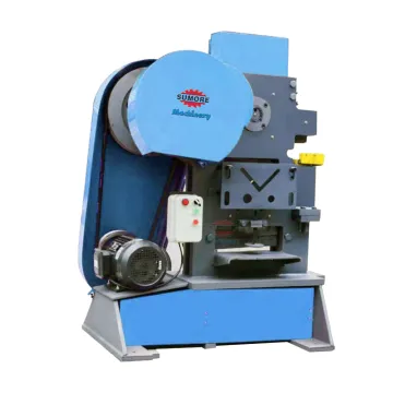 QA32-12A Multifunctional Hydraulic Iron Worker Machine: Punching, Shearing, and Bending