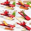 Vegetable Fruit Cutter with Steel Blade Mandoline Slicer Potato Peeler Carrot Cheese Grater vegetable slicer Kitchen Accessories