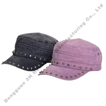 Wholesale Summer Denim Caps: Vintage Flat Top Baseball Hats for Men