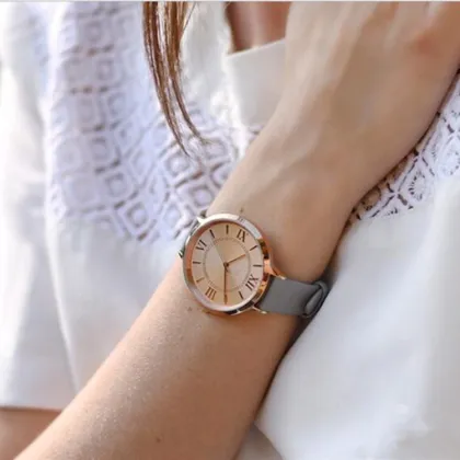 Ladies Watch 21K Rose Gold Plated Watch