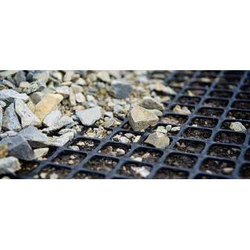 ASTM Plastic Reinforced Mesh Structure Biaxial Geogrid