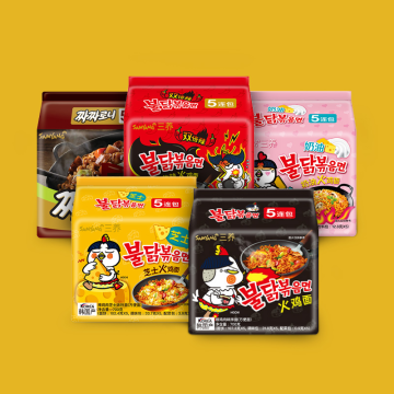 SamyangSuper spicy Turkey noodles instant noodles