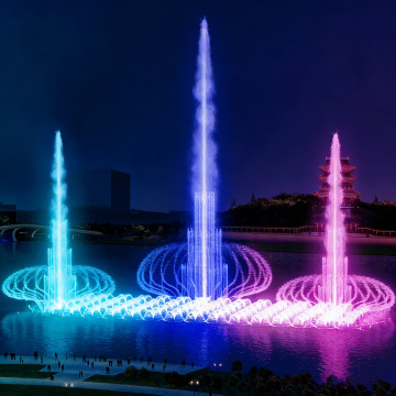 বড় আউটডোর মিউজিক্যাল ফাউন্টেন