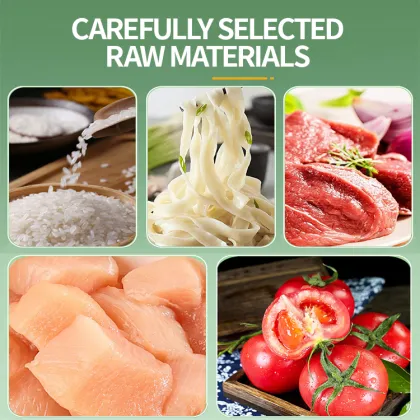 Long-Shelf-Life Ready-to-Eat Tin-Packaged Emergency Food - Meat and Vegetarian Flavors