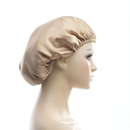 100% Mulberry Silk Night Sleep Cap Sleeping Hat