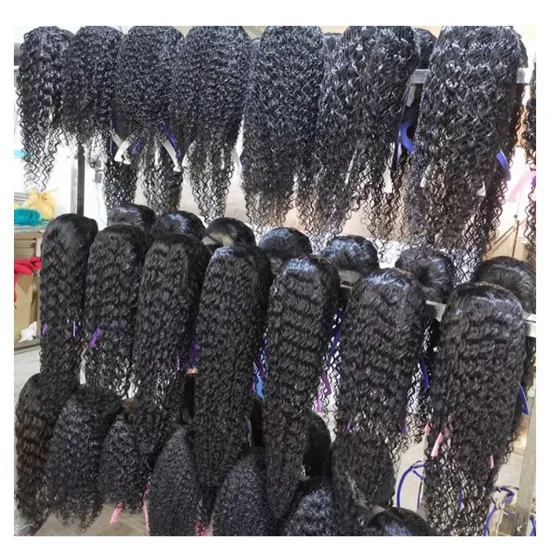 Cheap Afro Deep Wave Virgin Human Hair Hd Full Lace Front Wig Raw Indian Natural Hair Lace Frontal Wig For Black Women Vendor