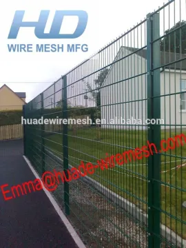 PVC Coated 3D Welded Wire Mesh Panel Fences