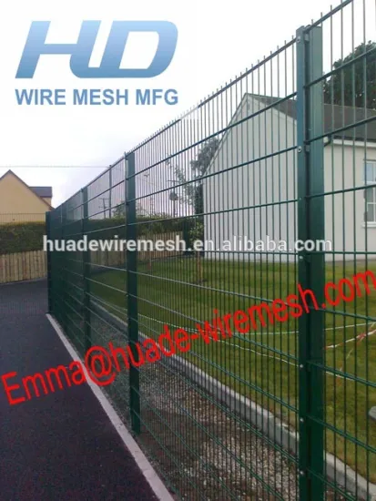 PVC Coated 3D Welded Wire Mesh Panel Fences
