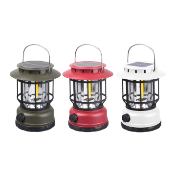 Wholesale Portable Solar LED Camping Lamps - USB Rechargeable for Outdoor Applications