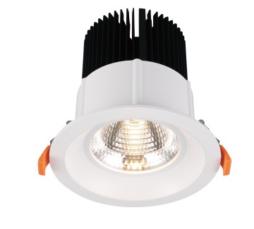 Commercial Indoor LED COB Downlights - Recessed 9W to 30W