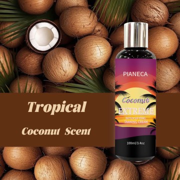 Pro Tanning Lotion: Intensive Coconut Scented Organic Sunbed Lotion