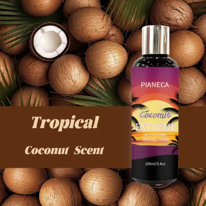 Pro Tanning Lotion: Intensive Coconut Scented Organic Sunbed Lotion
