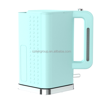 1,7 litri di design a punta grigia bollitore elettrico con funzione cordless