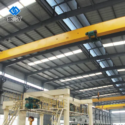 LDC Type 10 Ton Single Girder Overhead Crane System with 500kg LDC Hoist