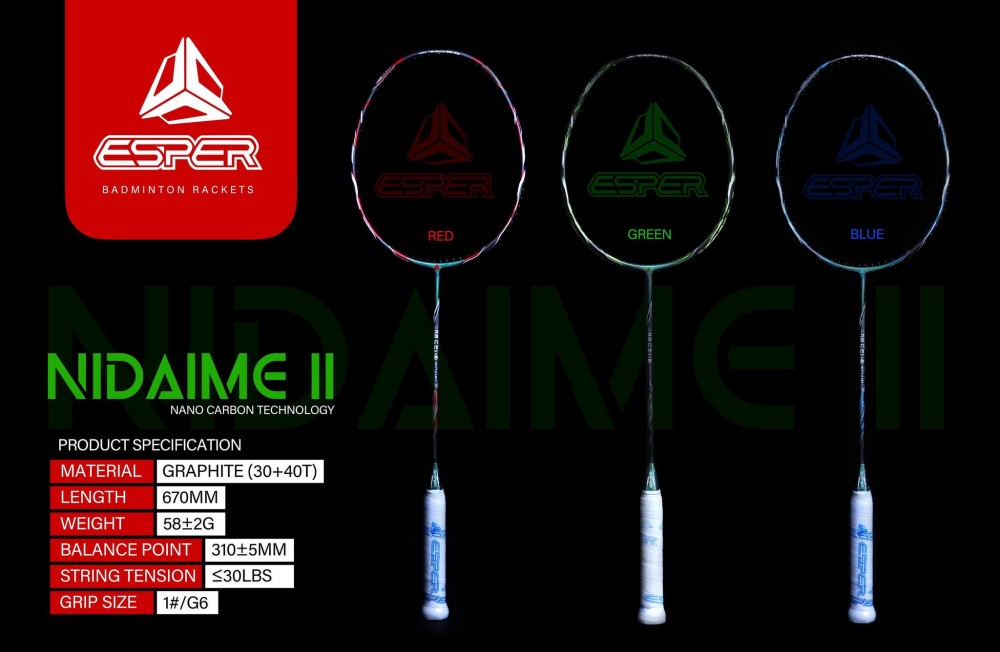 High Flex Nano Carbon Badminton Racket