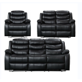 Sofa inclinable en cuir 3 ensembles de 2 places