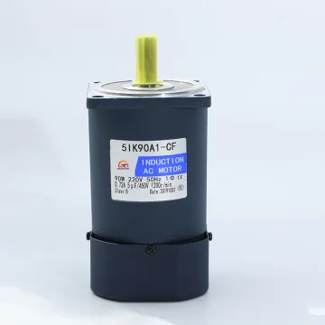 90W AC Motor: Controlling Speed with Low RPM and AC Gear Motor Technology