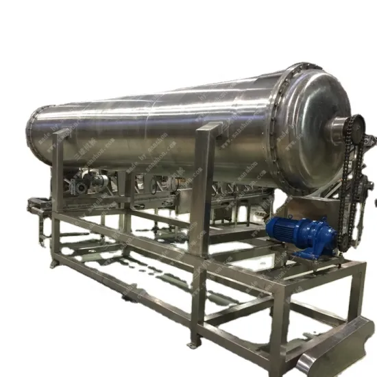 Hotsell Pure Steam Cooker Continuous Spiral Steam Blanching Machine