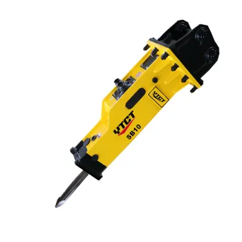 Excavator Skid Steer Backhoe Demolition Side Top Silent Box Type Road Breaker Rock Concrete Breaking Stone Hydraulic Jack Hammer