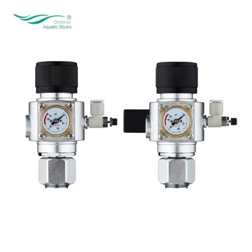 Chihiros DC12V CGA320 W21.8 Mini CO2 Regulator with Solenoid Valve Bubble Counter for Fish Tank