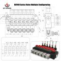 31,5 МПа DCV40 Multi-Way Hydraulic Monoblock Control Clape