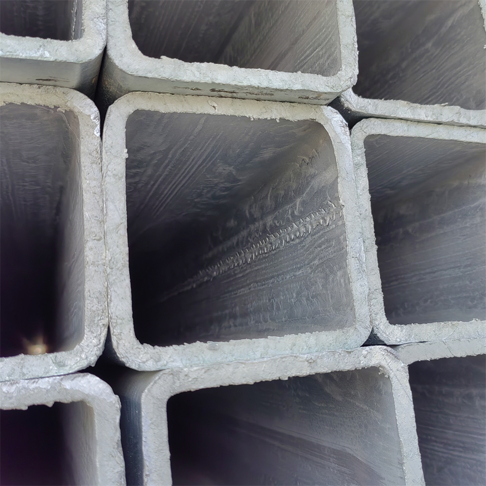 Jis Greenhouse Zinc recubierto de gi Square Pipe Pule