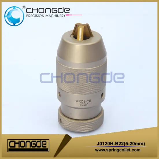 Keyless or keytype drill chuck