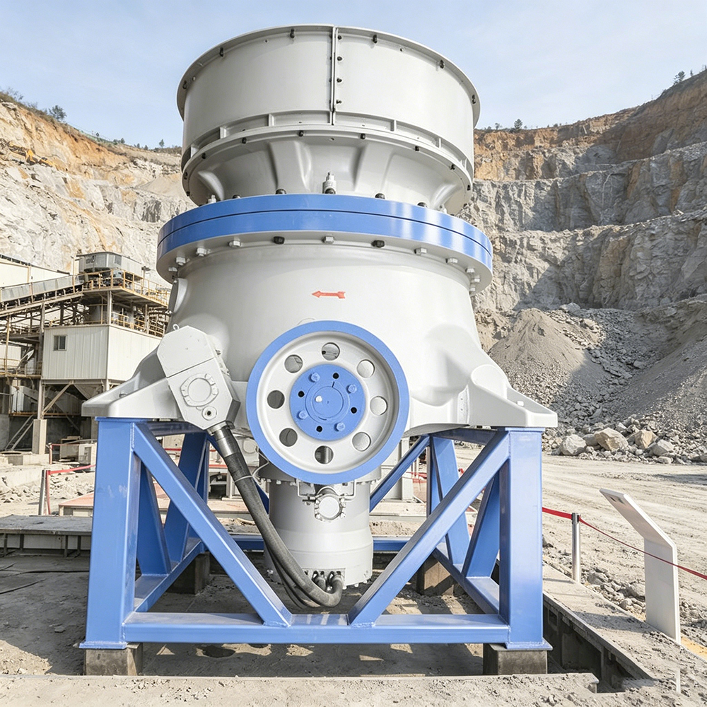 High efficiency cone crusher