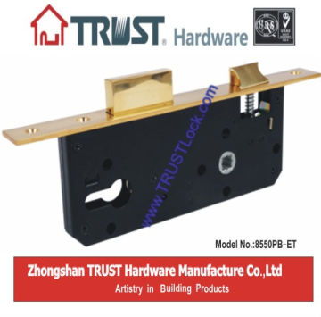 TRUST 8550: 50mm backset High Security residential mortise lock