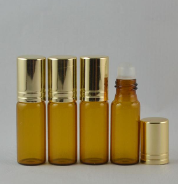 5ml roll on stick tube, roll deodorant stick bottle, small glass roll ball tube
