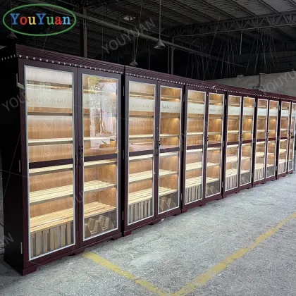 Cherry Cigar Cabinet Electric Cigar Humidors