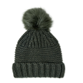 Varm vinterstrik manchet beanie cap beanie hat