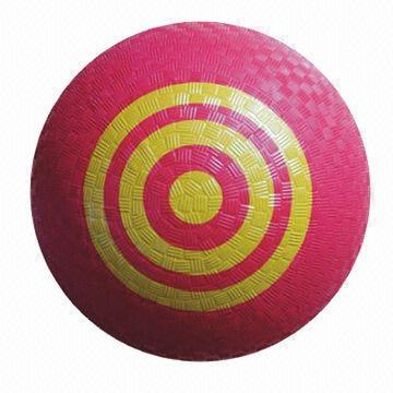 Playground Ball, Made of Textured High Bounce Rubber, Non-toxic and Safe