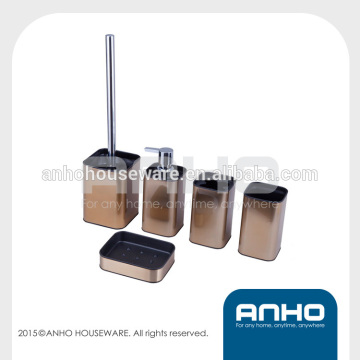 Stainless steel square bathroom set in excellent quality