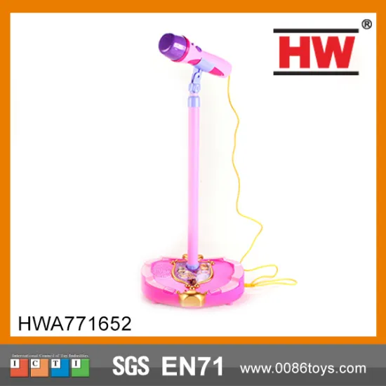 Hot Sale B/O kids toy microphone musical instruments