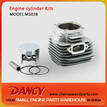 Kits de cilindro OEM MS038 (pistón, anillo, clip, pin, cilindro)