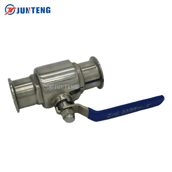 Food Grade Sanitary Stainless Steel Ball Valve: 304/316 Female Thread End, DN100 Size
